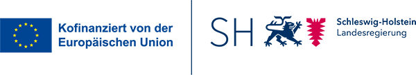 Logos Schleswig-Holstein Landesregierung und Europäische Union