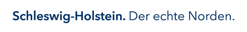 Schleswig-Holstein. Der echte Norden. - Schriftzug